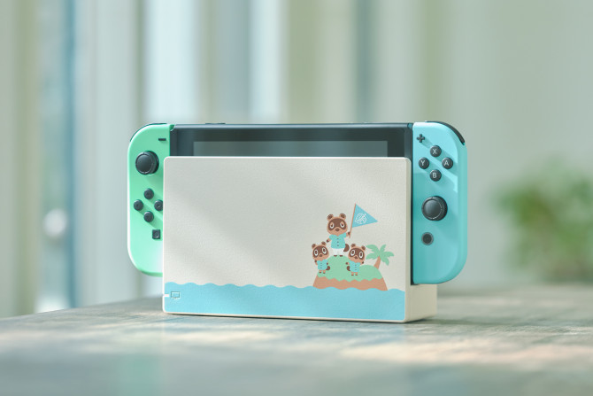 Nintendo Switch en édition limitée "Animal Crossing: New Horizons"