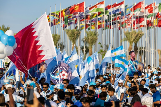 Certains supporters arabes disent que la Coupe du monde au Qatar est d&#39;un coût prohibitif