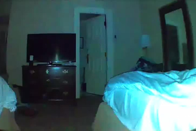 Une prétendue observation paranormale est capturée à la caméra