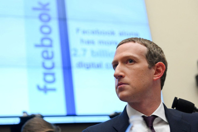 Le président et chef de la direction de Facebook, Mark Zuckerberg, témoigne lors d&#39;une audience du comité des services financiers de la Chambre à Washington, États-Unis, le 23 octobre 2019.