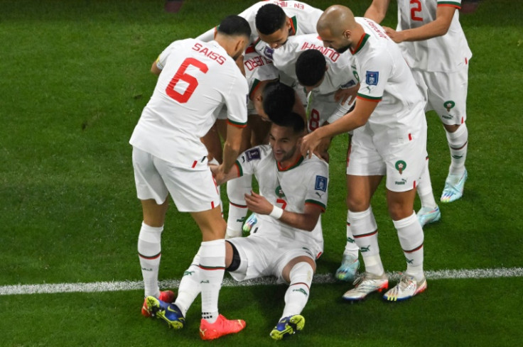 Morocco reached the World Cup quarter-finals