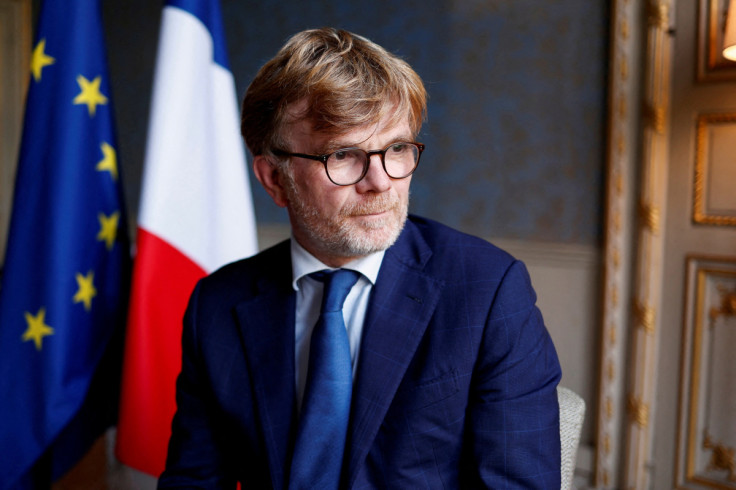 Le ministre français de l&#39;Agriculture et de la Sécurité alimentaire Fesneau à Paris