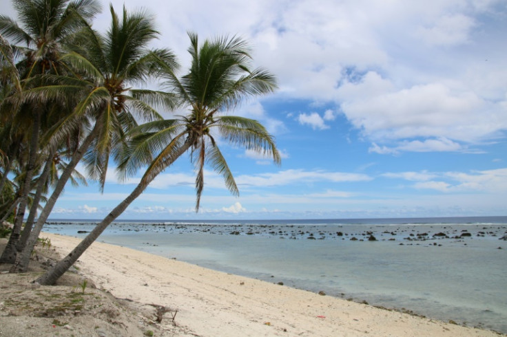 La nation insulaire du Pacifique de Nauru, où cette photo a été prise en septembre 2018, veut attribuer un contrat pour l&#39;exploitation minière sous-marine