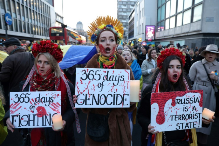 Jeunes manifestants à Londres