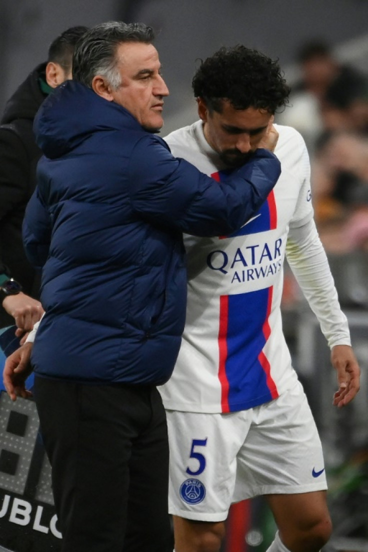 L&#39;entraîneur du PSG Christophe Galtier n&#39;a pas été aidé par la blessure du capitaine Marquinhos lors du match de mercredi, mais la sortie de la Ligue des champions pourrait soulever des questions sur son avenir au club.