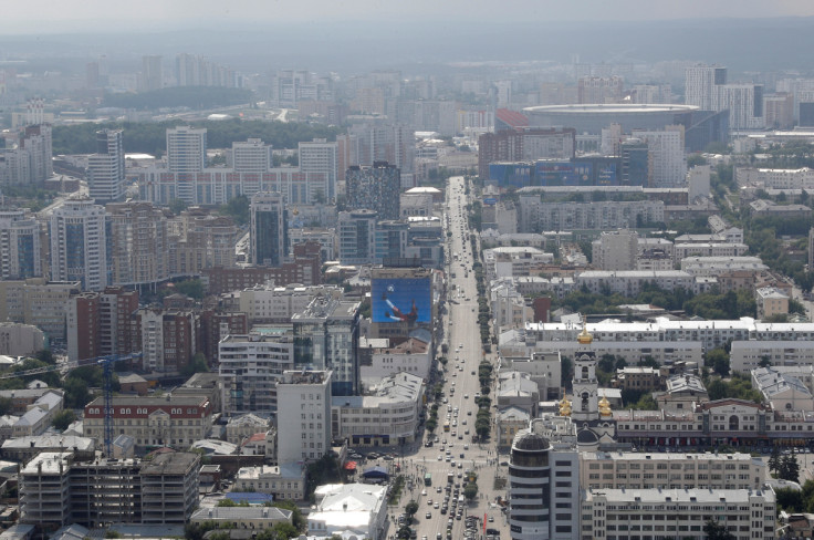 Une vue de la ville d&#39;Ekaterinbourg en Russie