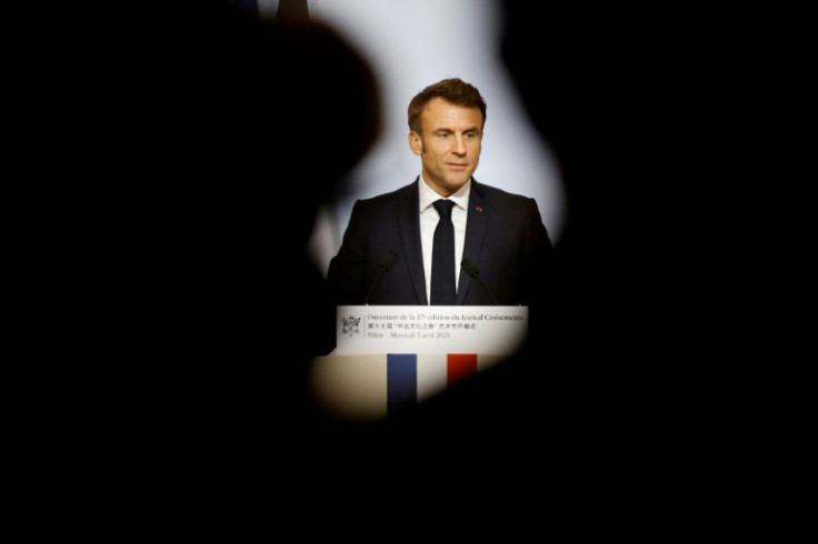 Le président français Emmanuel Macron est en Chine pour le reste de la semaine