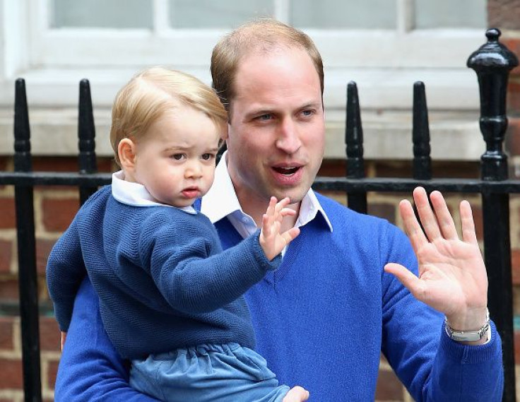 Prince William et Prince George