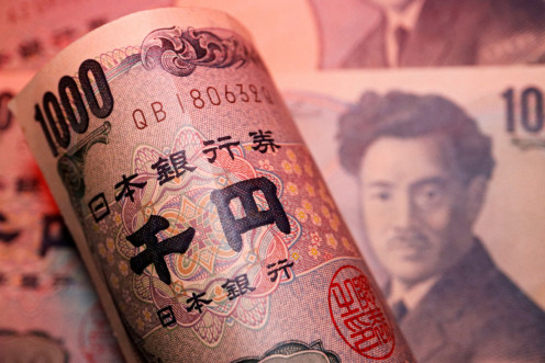 Photo d&#39;illustration des billets de banque en yen japonais