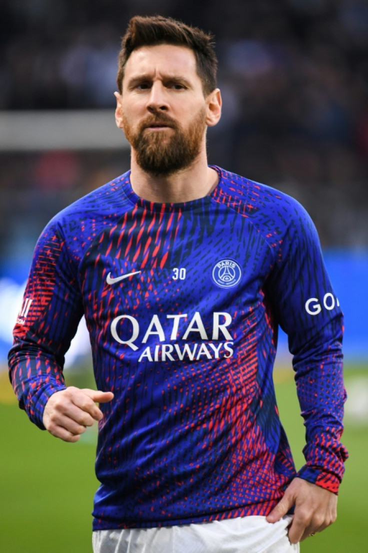 Messi a été suspendu par le PSG la semaine dernière pour une visite non autorisée en Arabie Saoudite