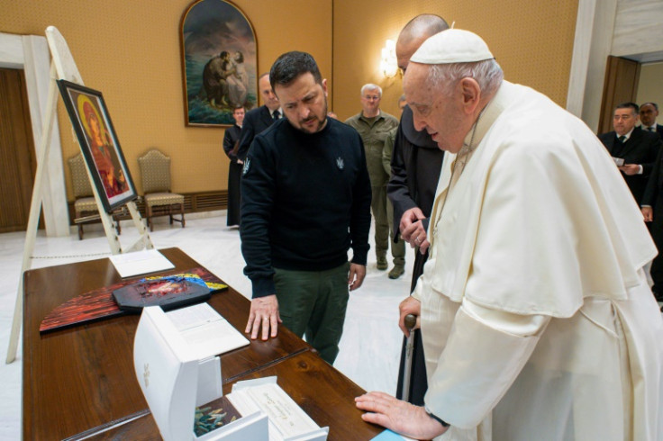 Le président ukrainien Volodymyr Zelensky a rencontré le pape François à Rome avant son voyage en Allemagne