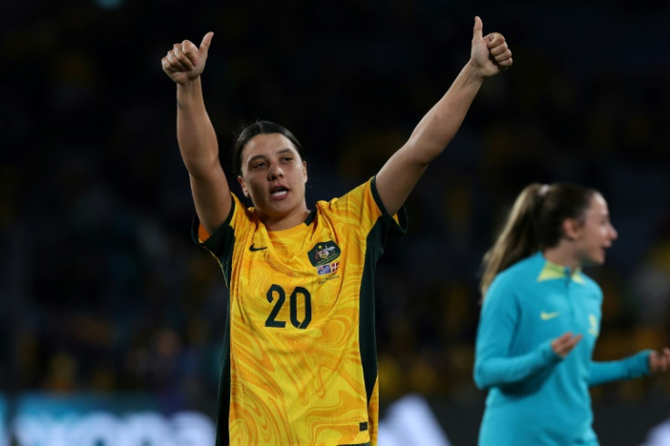 Sam Kerr célèbre