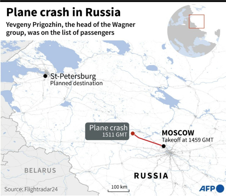 Crash d&#39;un avion en Russie