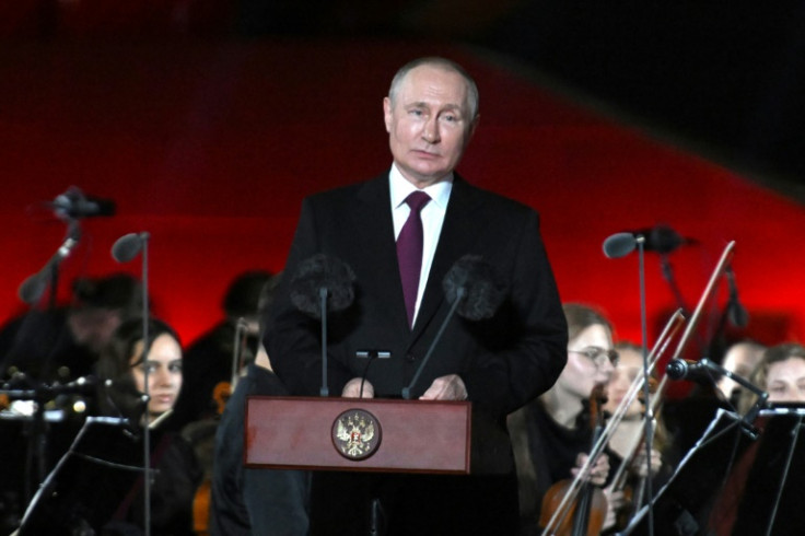 Vladimir Poutine participait à une cérémonie marquant le 80e anniversaire de la victoire de la bataille de Koursk pendant la Seconde Guerre mondiale.