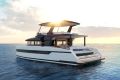 Yacht catamaran électrique solaire