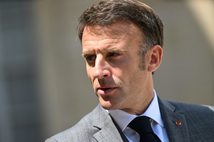 Le gouvernement minoritaire de Macron est en difficulté depuis l&#39;adoption de réformes impopulaires des retraites en début d&#39;année.