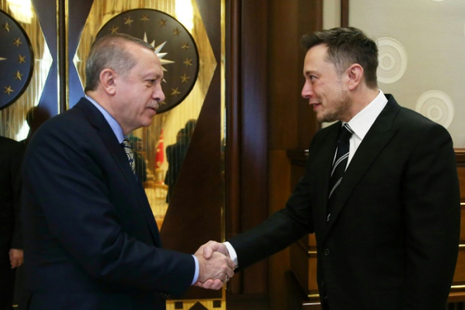 Le président turc Recep Tayyip Erdogan a développé une amitié avec le magnat de la technologie Elon Musk