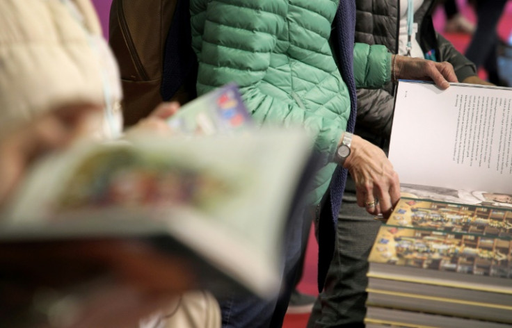 Des personnalités et des auteurs du secteur de l&#39;édition se rendent chaque année à la Foire du livre de Francfort