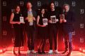Les nominés pour le Booker Prize 2023 (de gauche à droite) Sarah Bernstein, Paul Murray, Chetna Maroo, Paul Lynch et Paul Harding