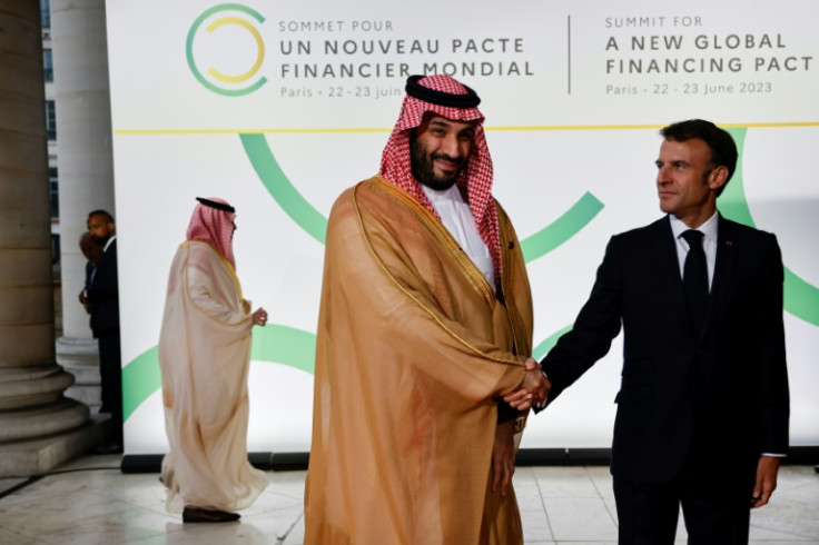 Le président français Emmanuel Macron a assuré l&#39;Arabie saoudite du soutien de la France