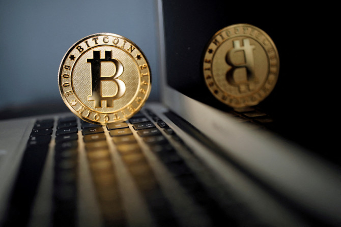 Une représentation du Bitcoin est visible dans une image d&#39;illustration