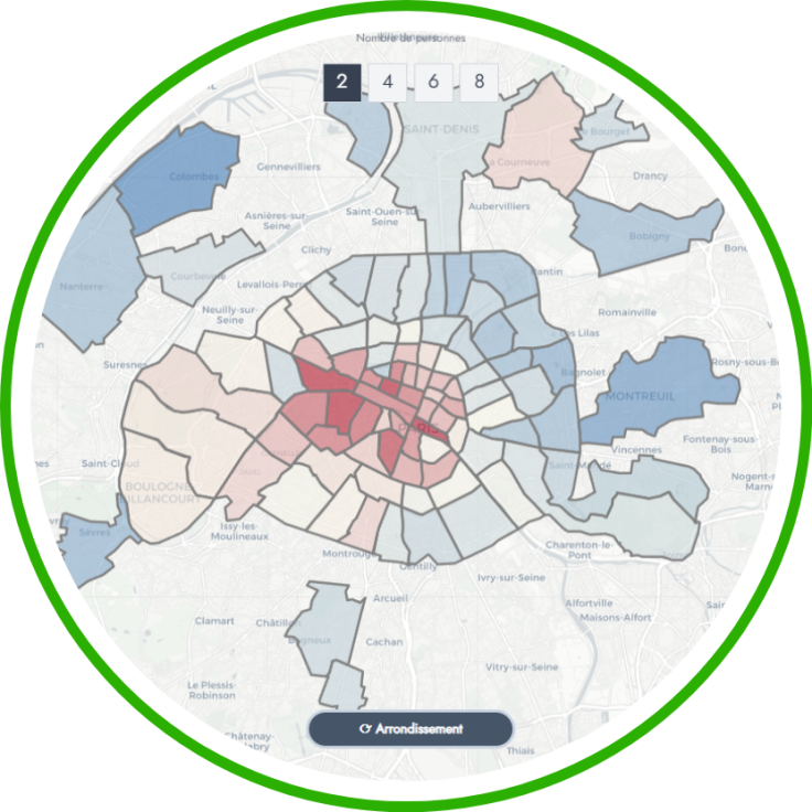 recommandations tarifaires sur mesure et analyse géographique