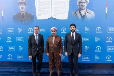 Inauguration d’une statue de Charles de Gaulle à Erbil